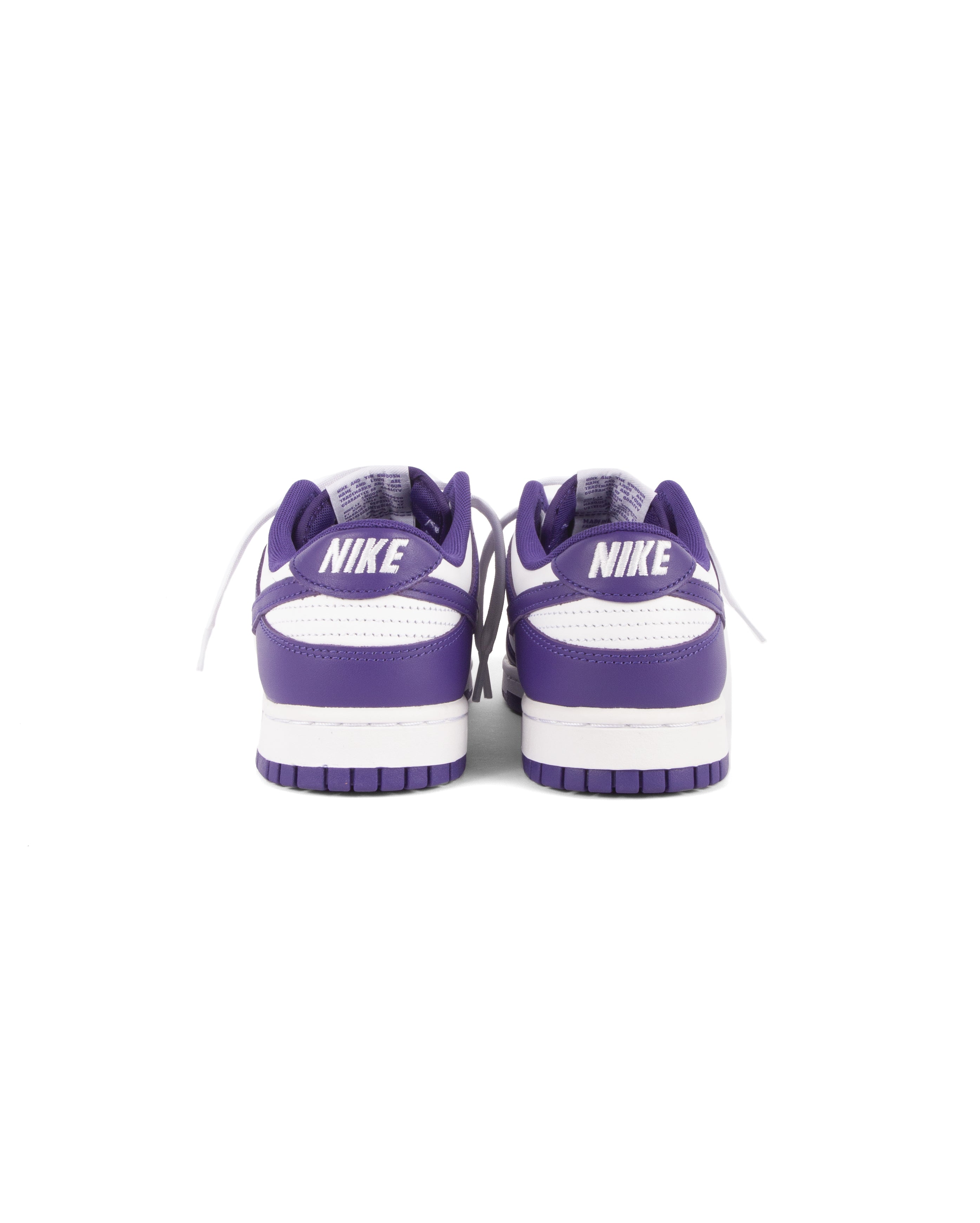 Dunk Low Retro White Court Purple